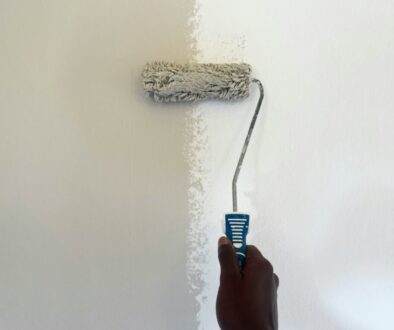 painting a wall