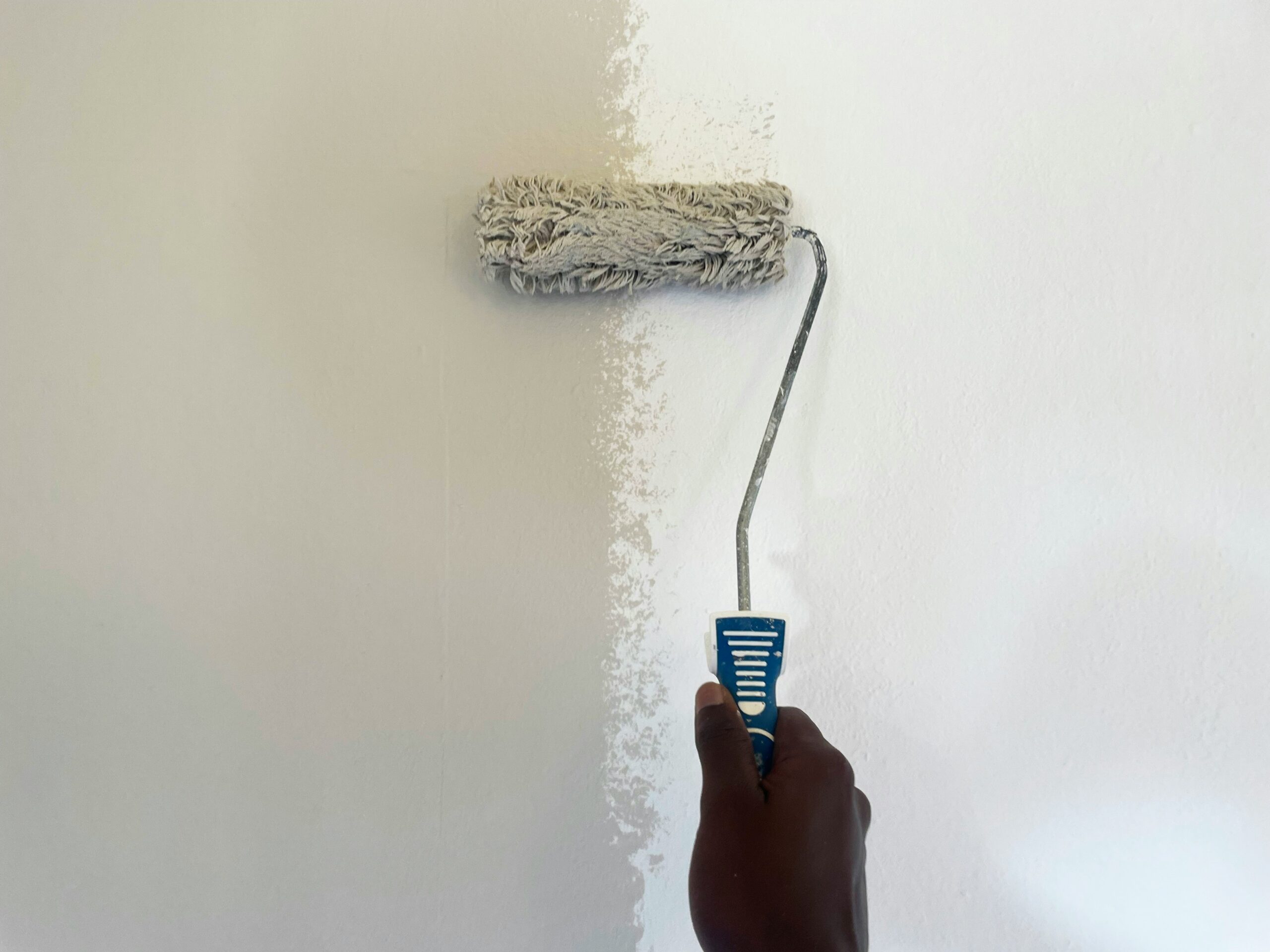 painting a wall